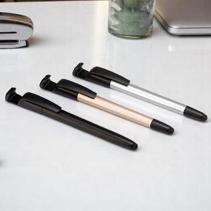 4 in 1 Pen with Mobile Stand with Stylus