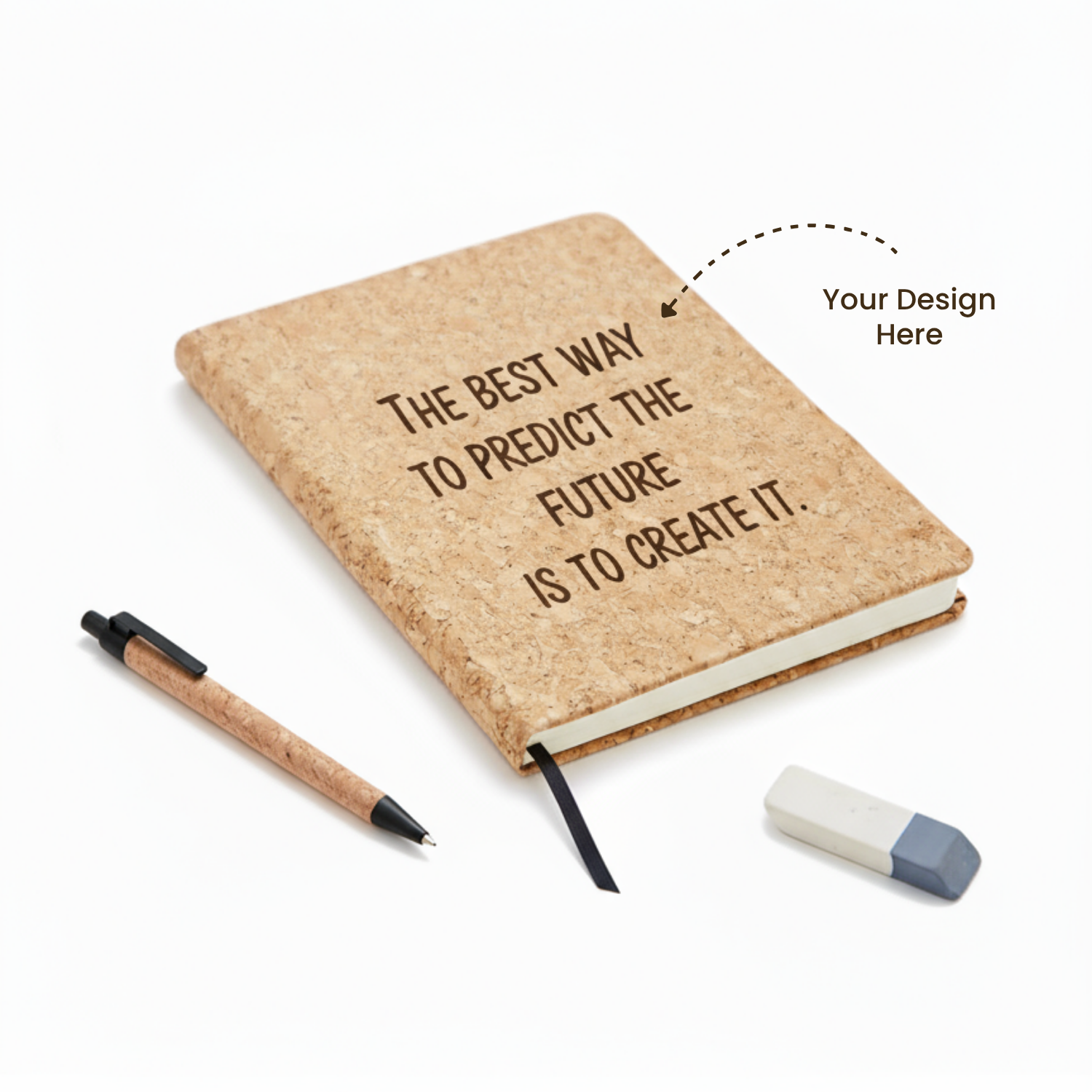 Cork Eco friendly A5 notebook