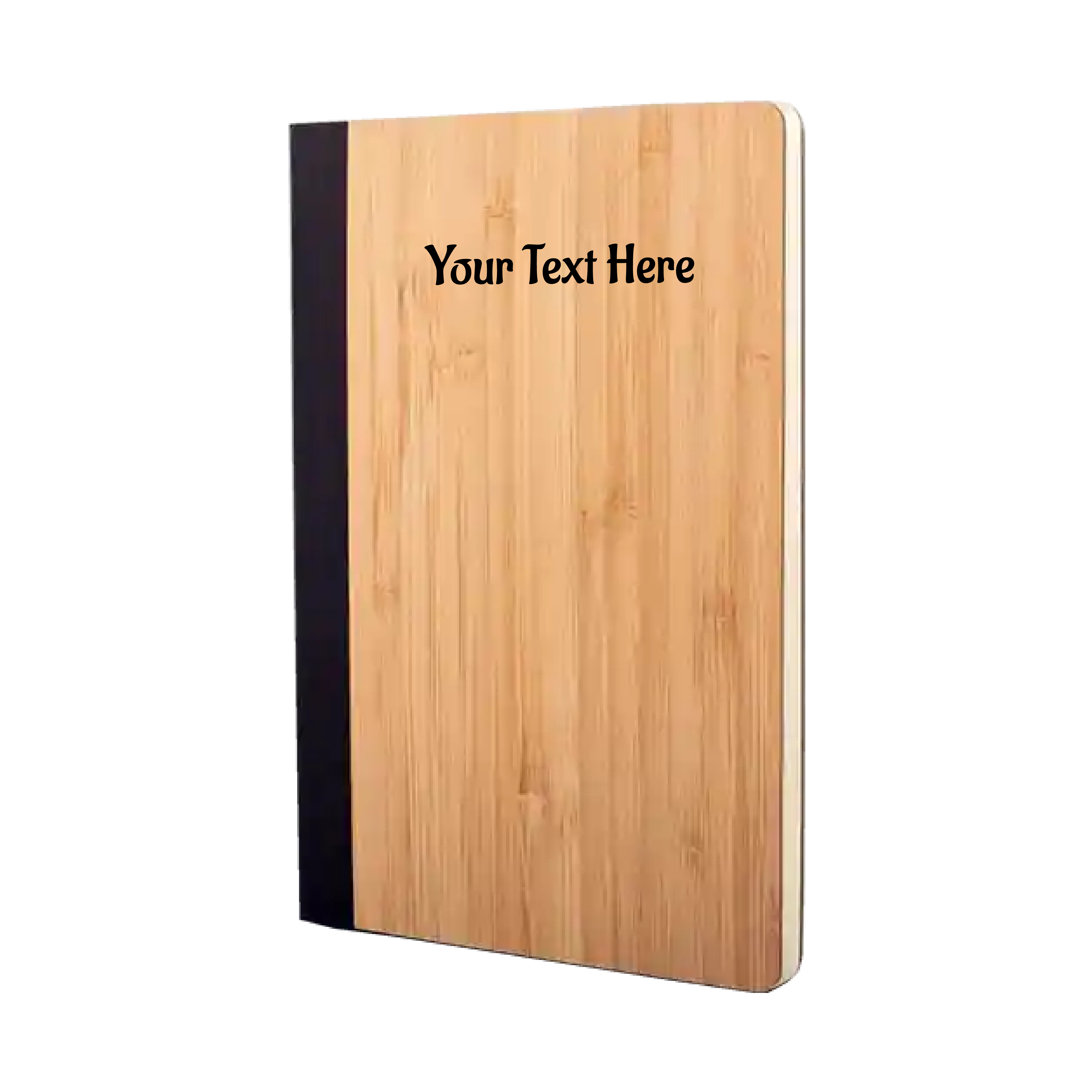Bamboo A5 size notebook in natural finish