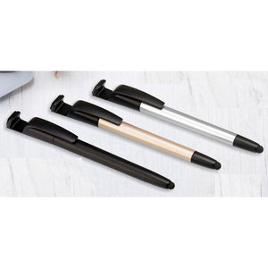 4 in 1 Pen with Mobile Stand with Stylus