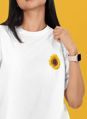 Bloom with the sun - Oversized women's T-shirt