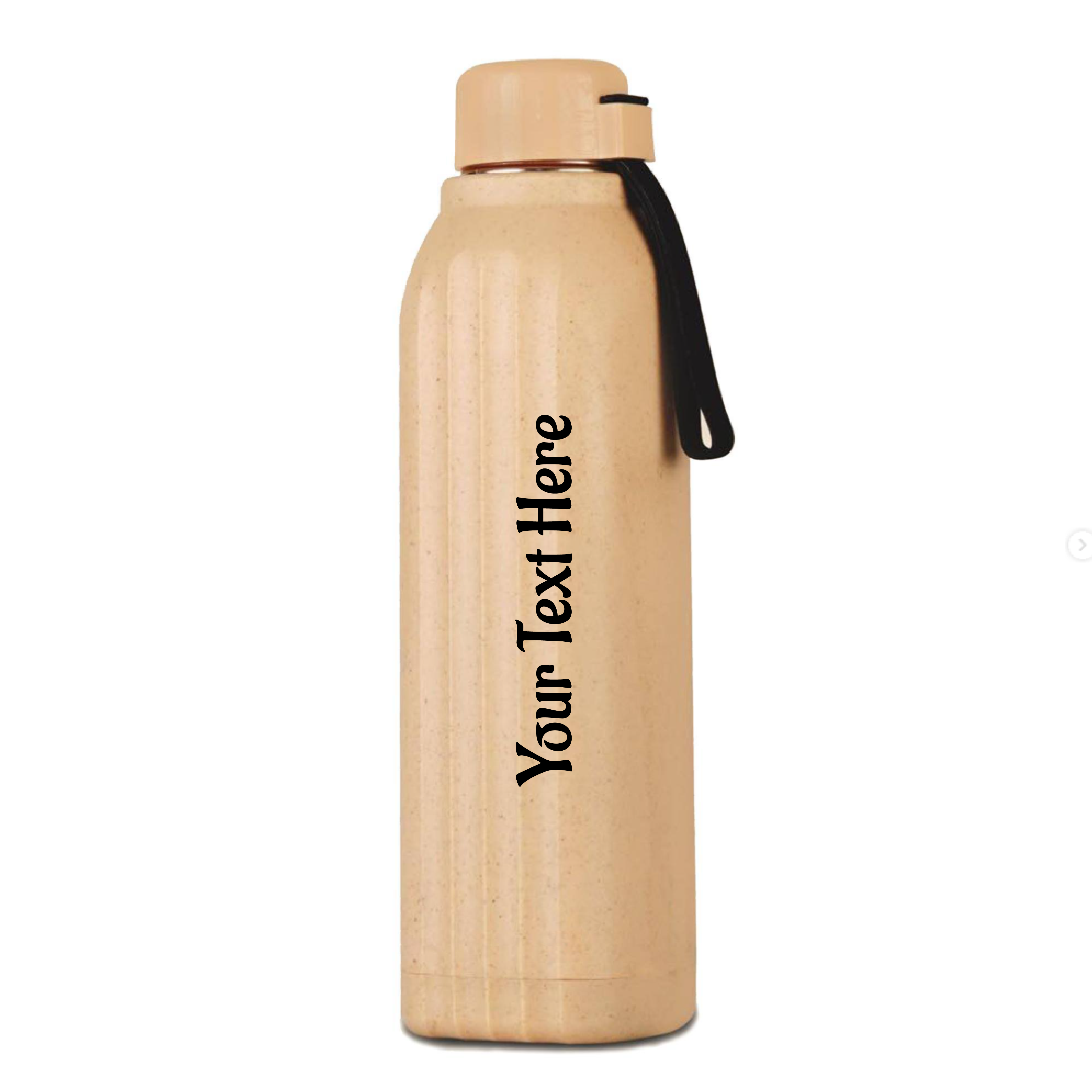 Insulated Square Eco Steel bottle with 2 Eco Steel cups Gift Set