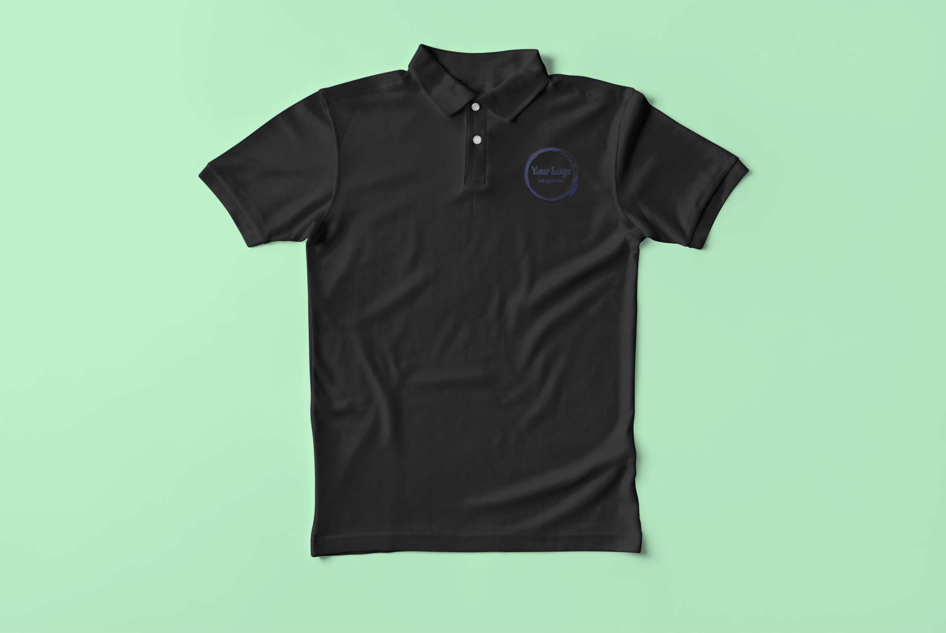 BASIC POLO - MENS REGULAR FIT COLLAR T-SHIRT