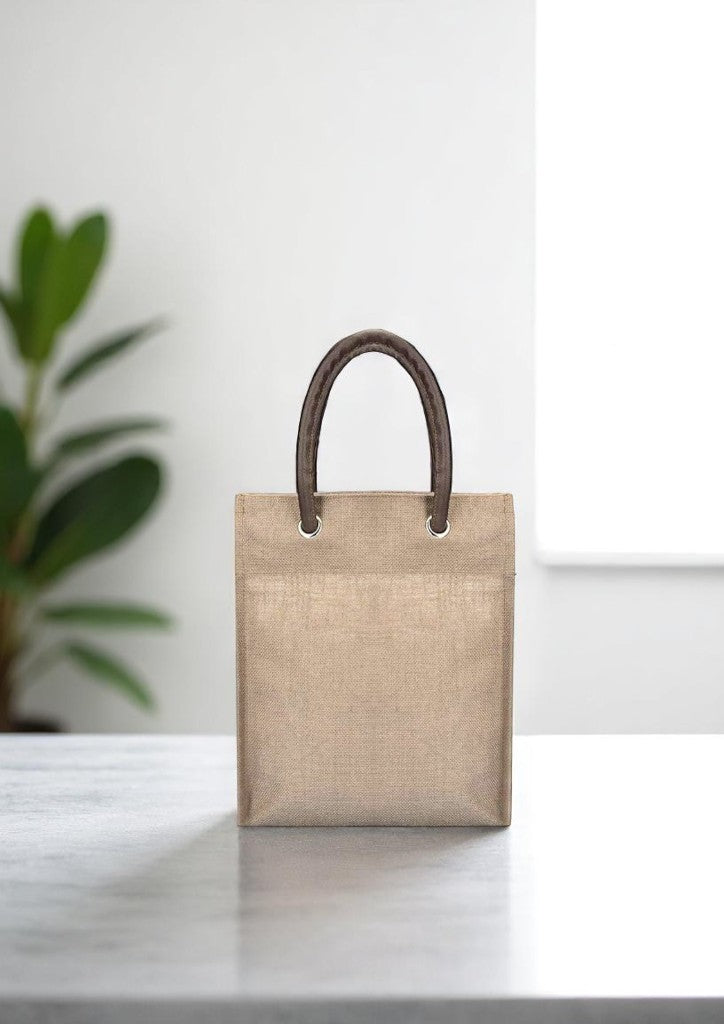 Pattern Jute Bag