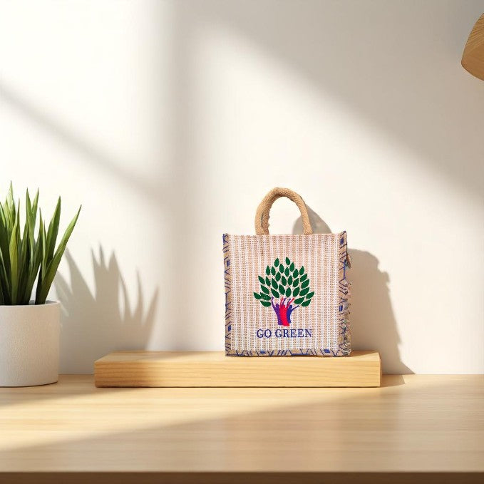 Printed Jute Bag