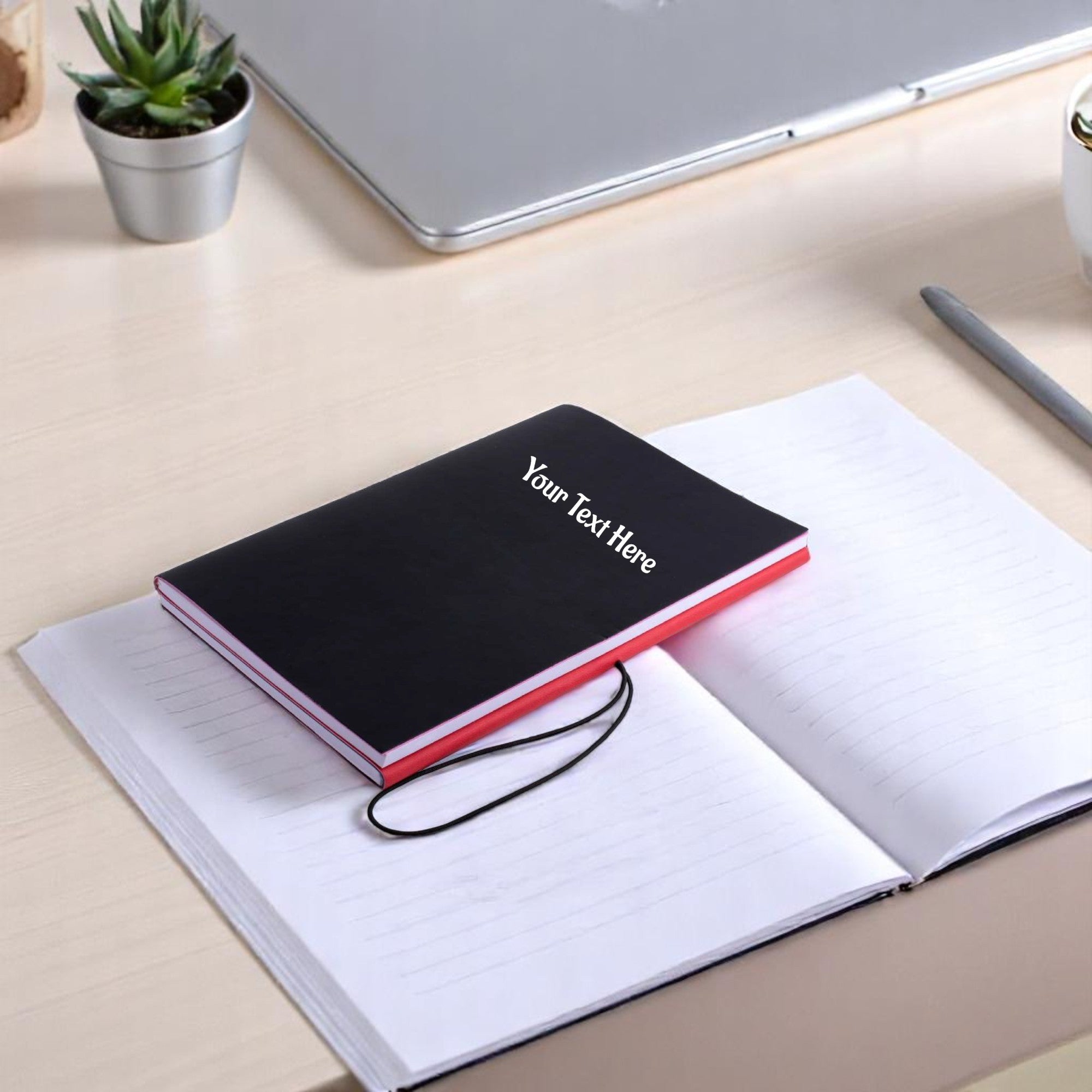 Double side folding notebook