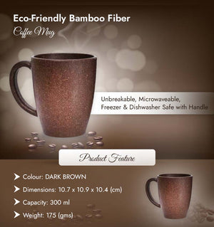 Coffee Fiber Eco Friendly Mug with Handle