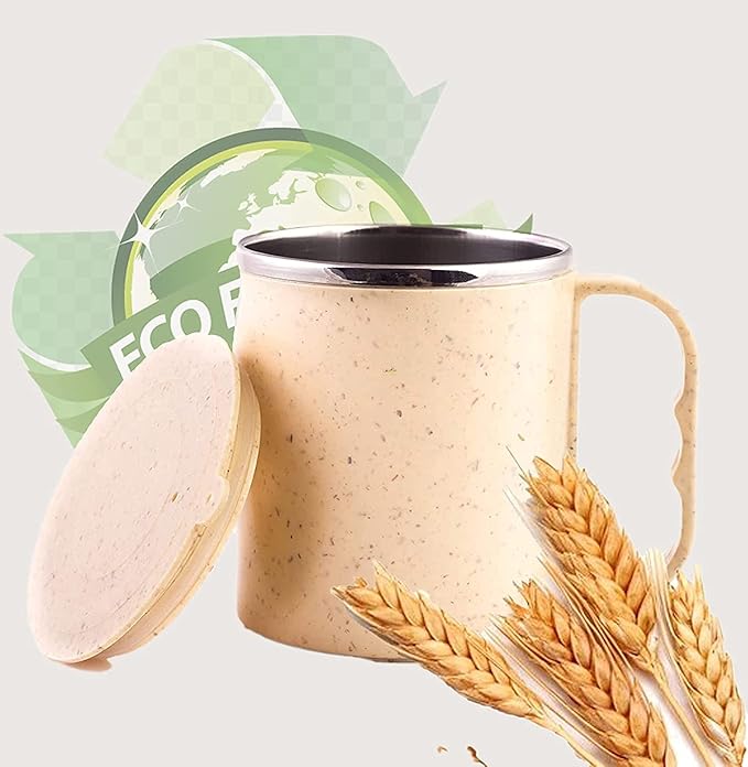 Insulated Square Eco Steel bottle with 2 Eco Steel cups Gift Set