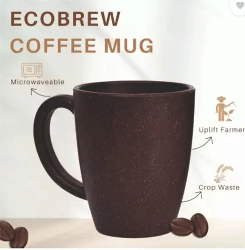 Coffee Fiber Eco Friendly Mug with Handle