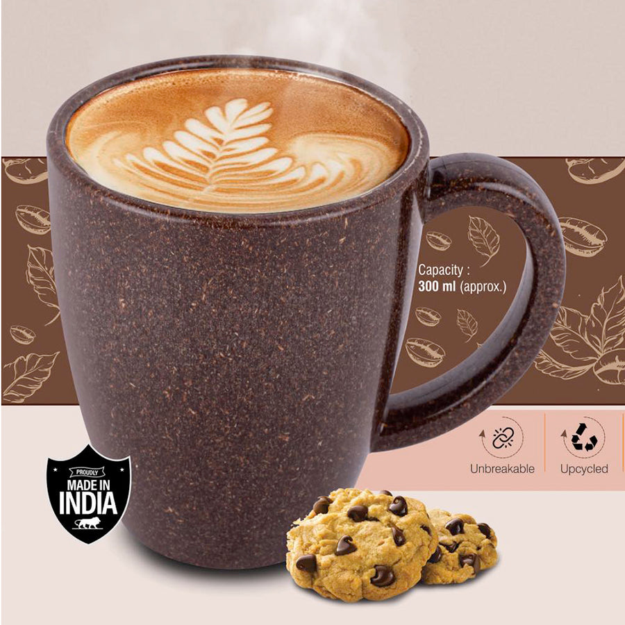 Coffee Fiber Eco Friendly Mug with Handle