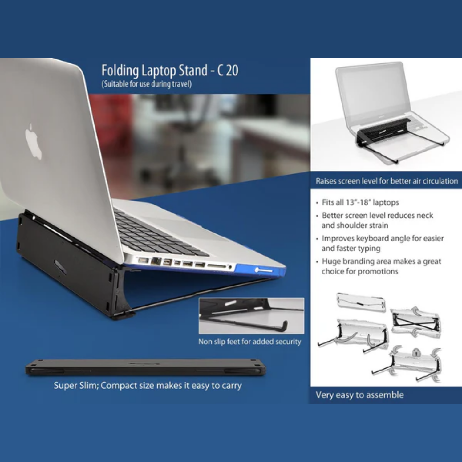 Folding Laptop Stand