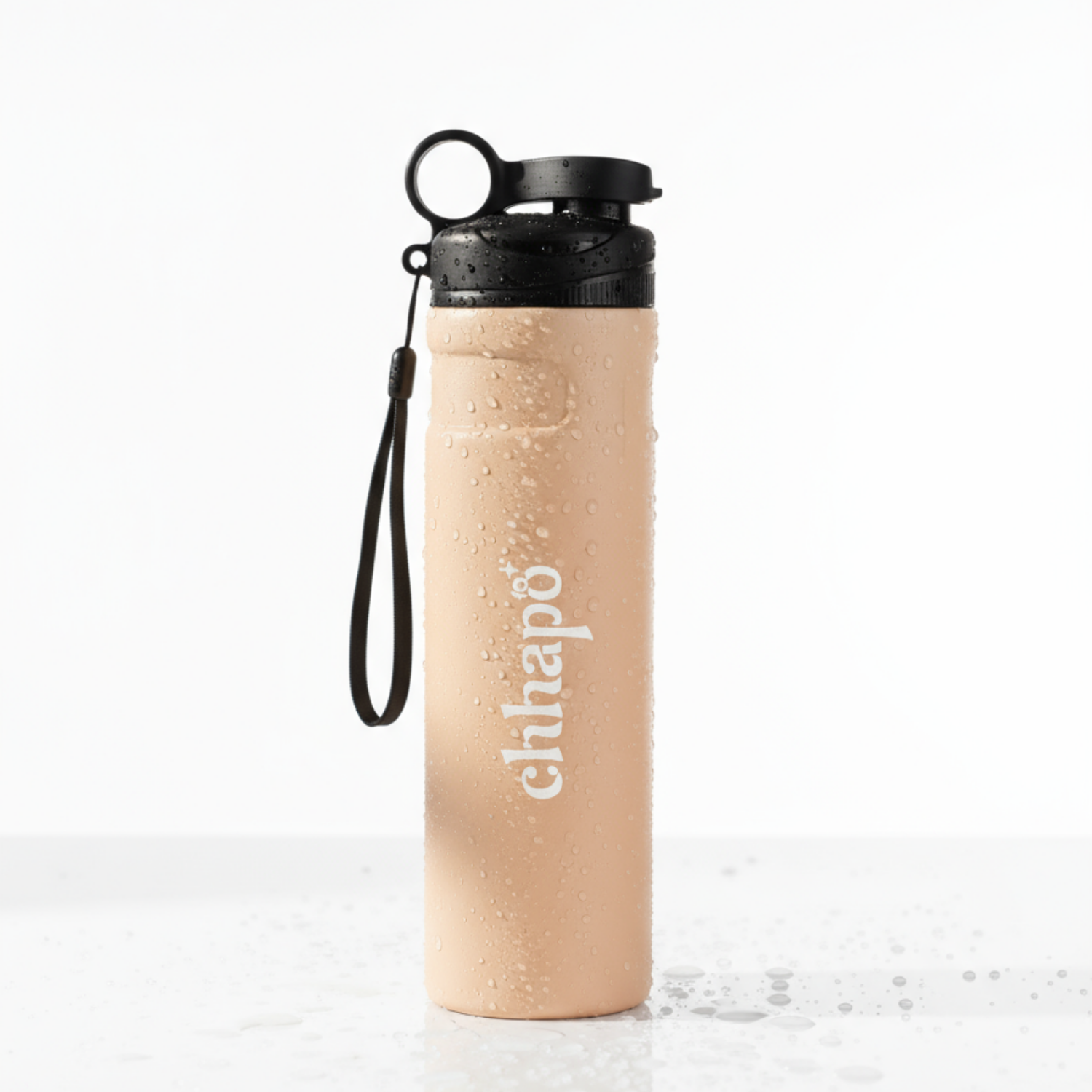 Rice husk Insulated Straight Steel bottle