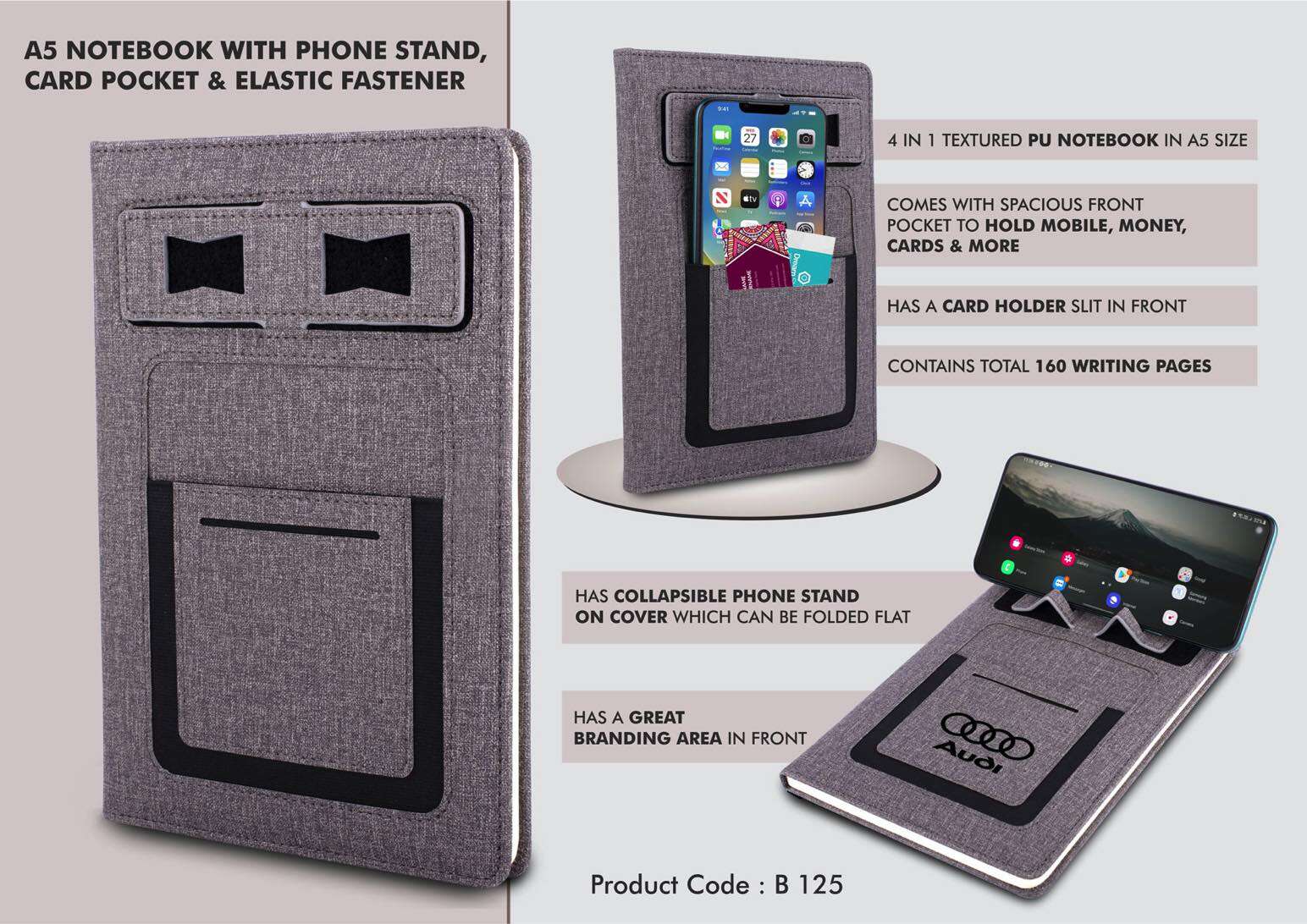 A5 notebook with External Functionality