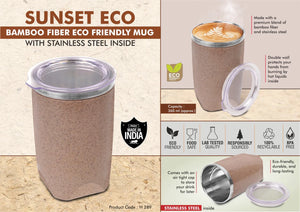Bamboo Fiber Eco Friendly Mug
