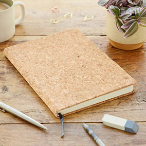 Cork Eco friendly A5 notebook