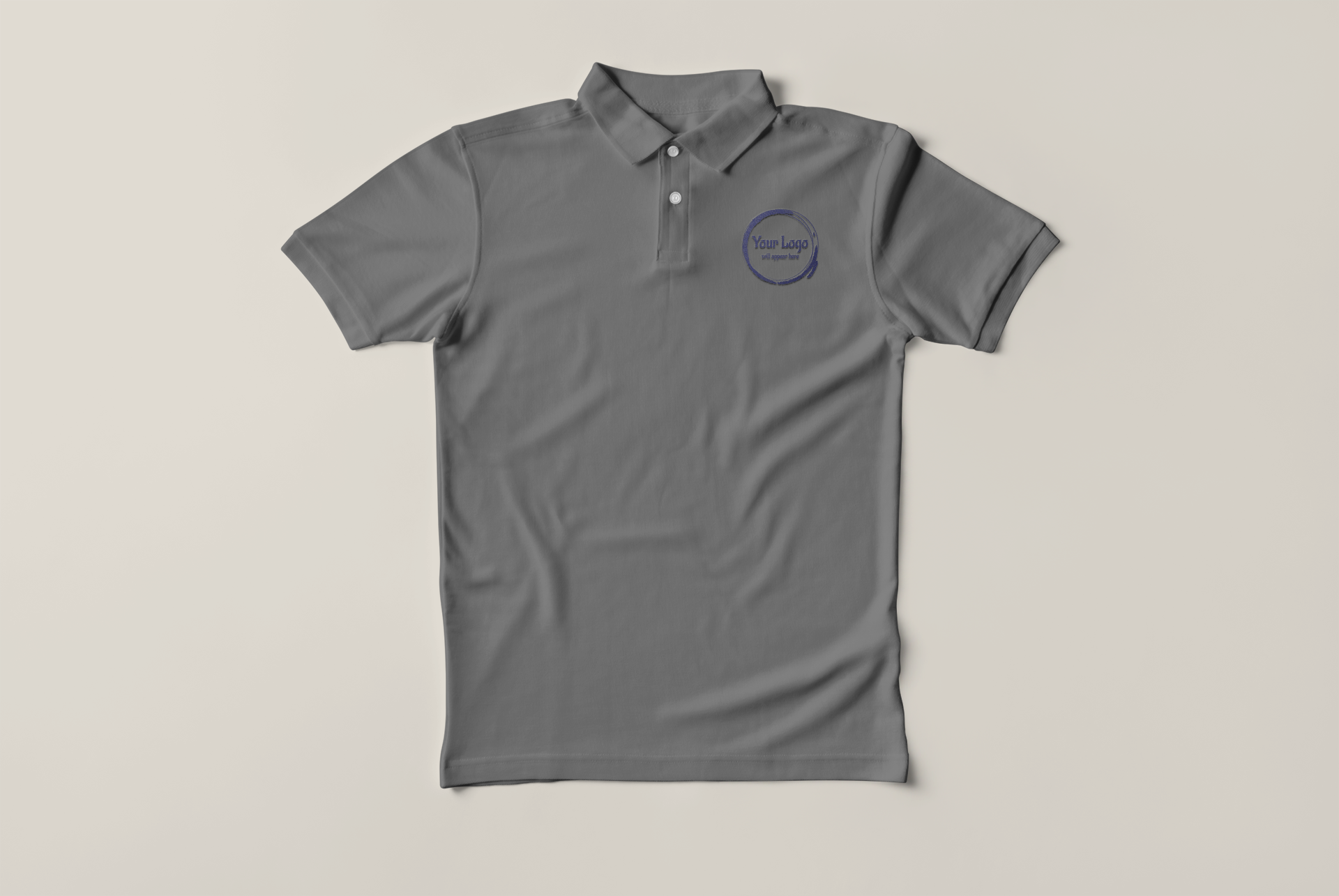 BASIC POLO - MENS REGULAR FIT COLLAR T-SHIRT