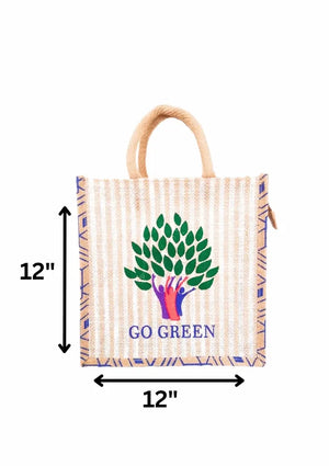 Printed Jute Bag
