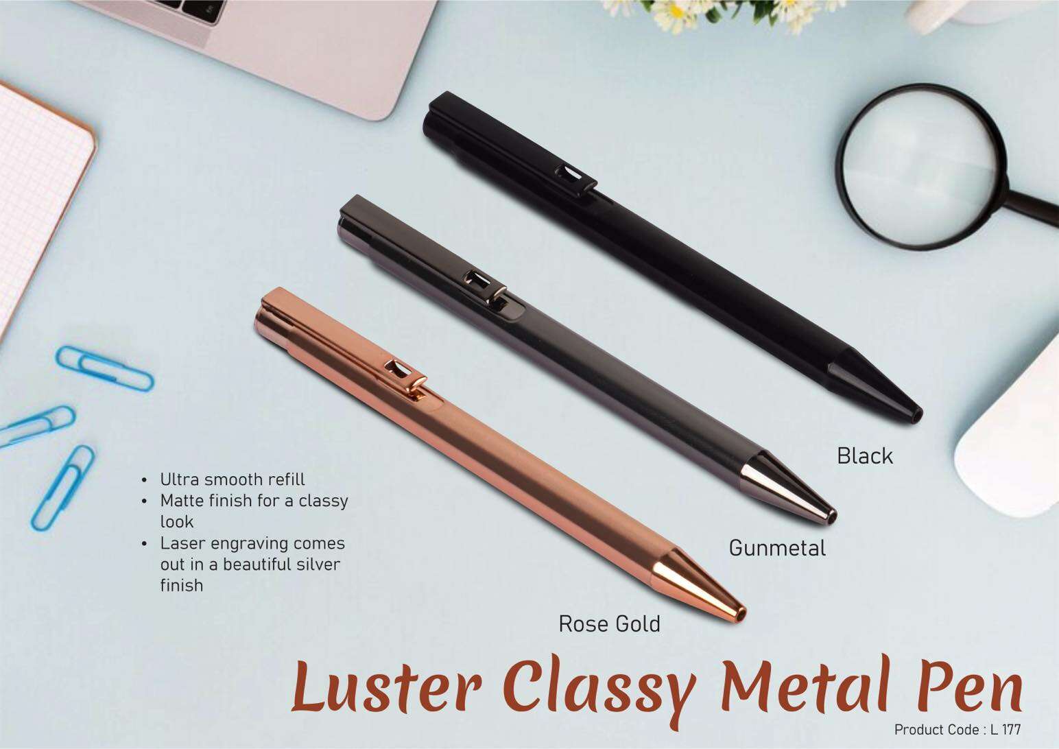 Luster Classy Metal Pen