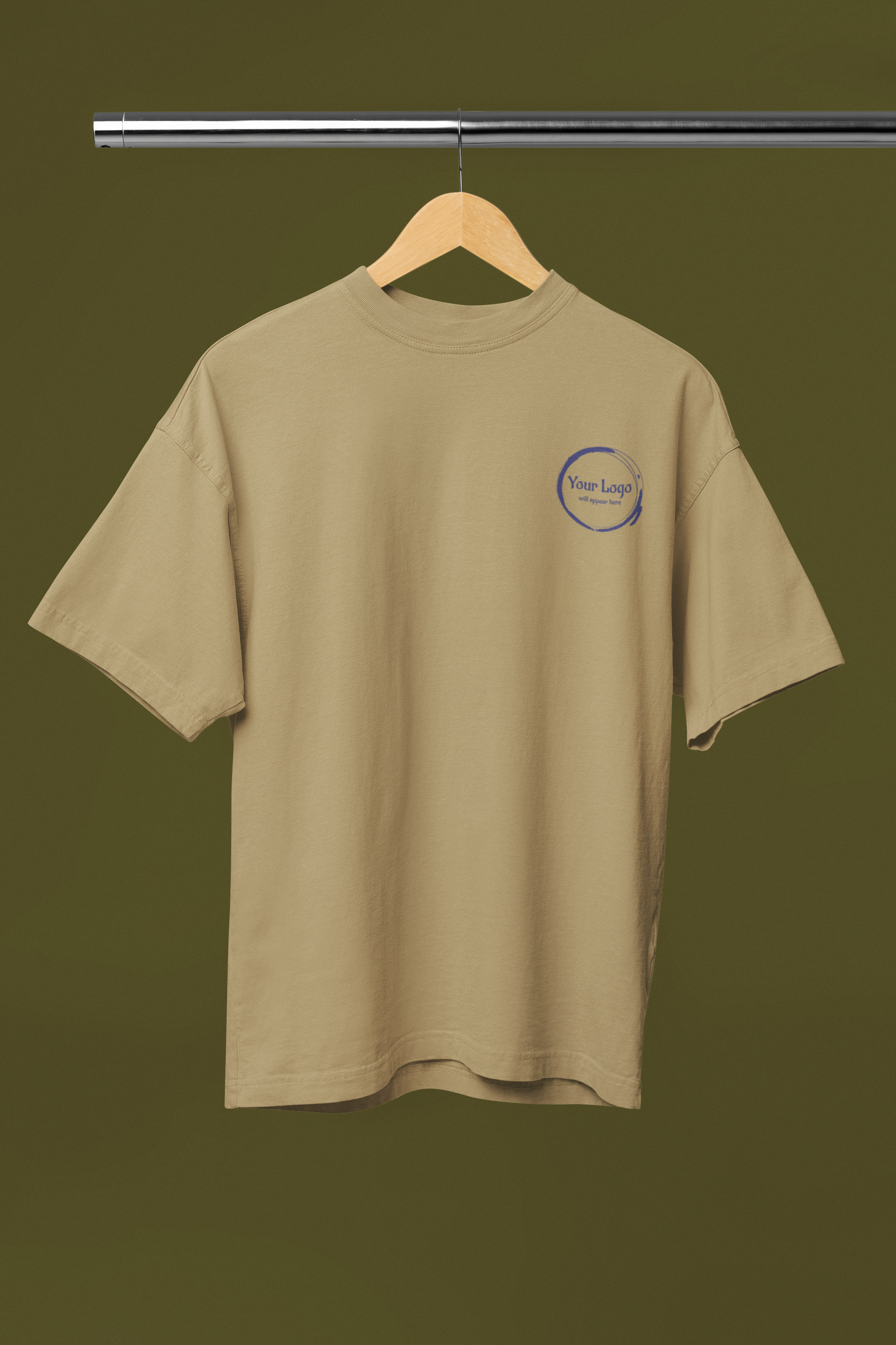 BASIC DROP SHOULDER OVERSIZED T-SHIRT
