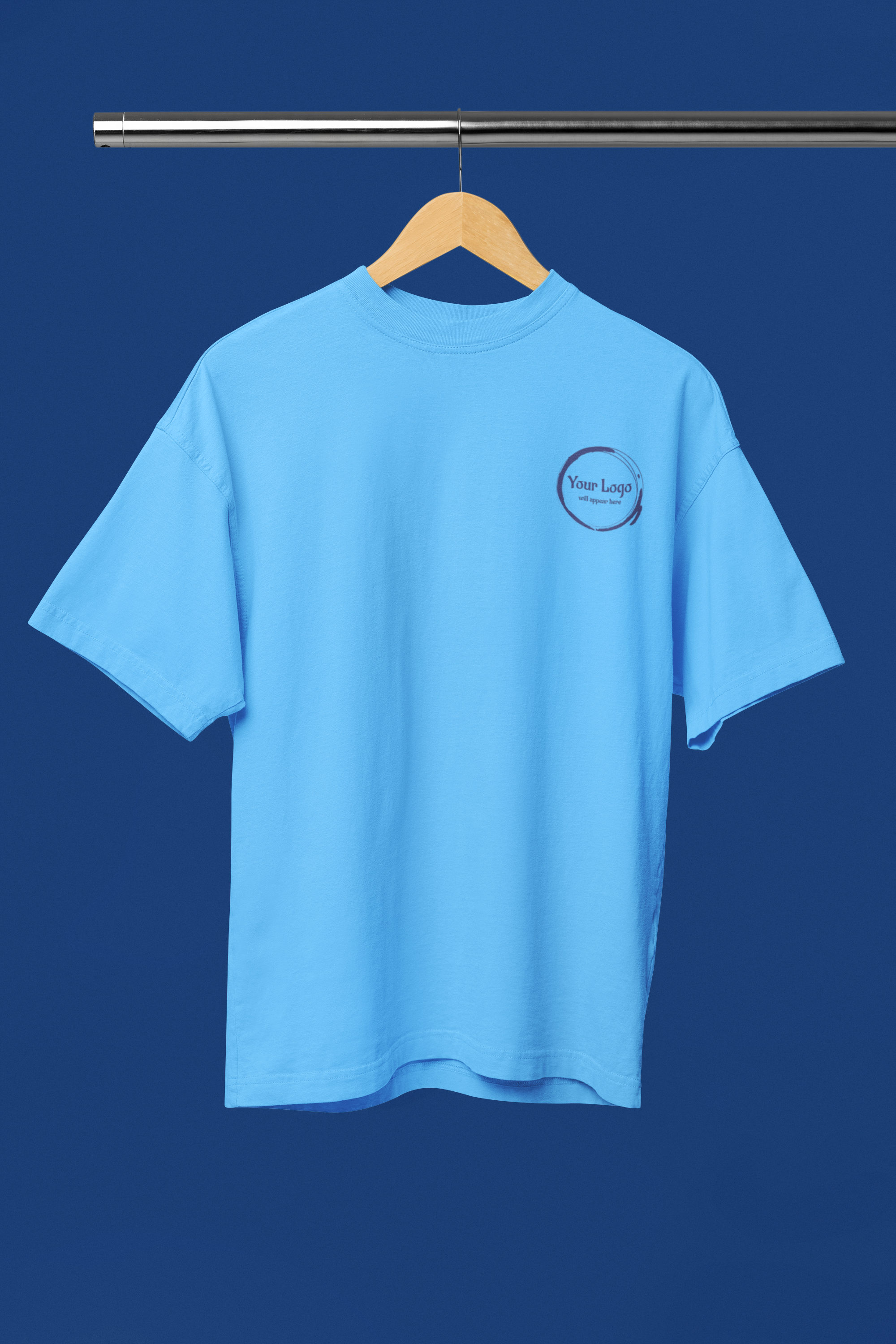 BASIC DROP SHOULDER OVERSIZED T-SHIRT