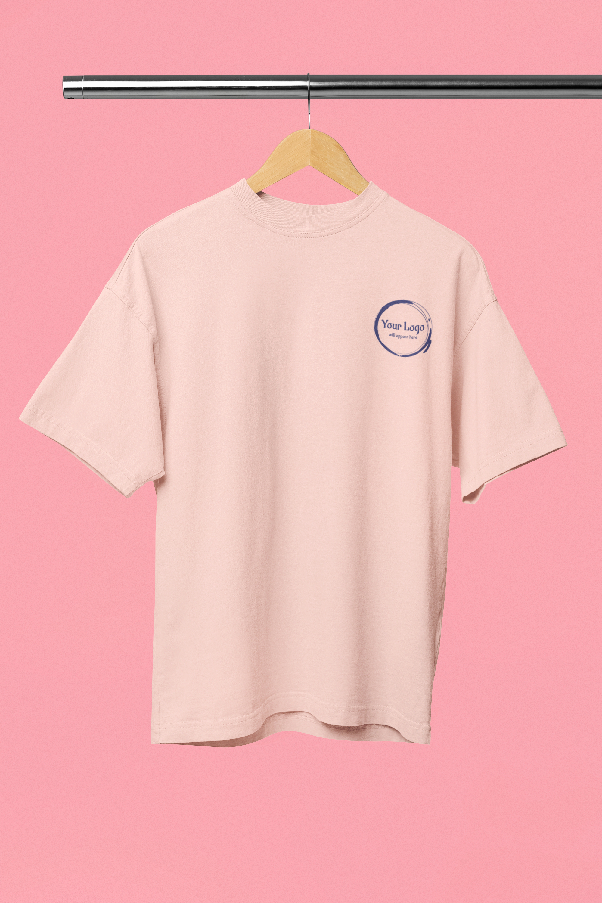BASIC DROP SHOULDER OVERSIZED T-SHIRT