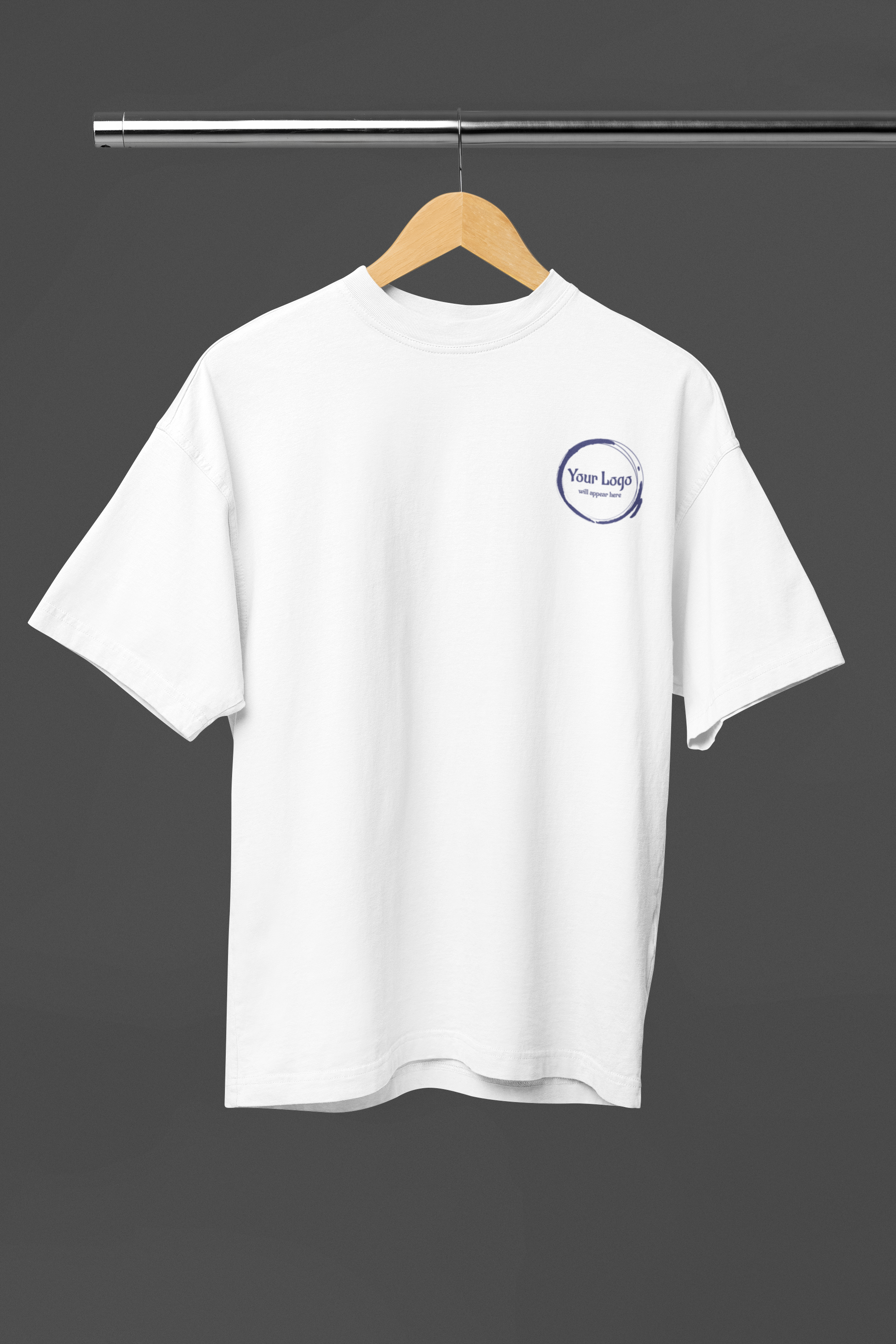 BASIC DROP SHOULDER OVERSIZED T-SHIRT
