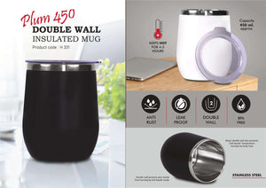 Plum Insulated Mug