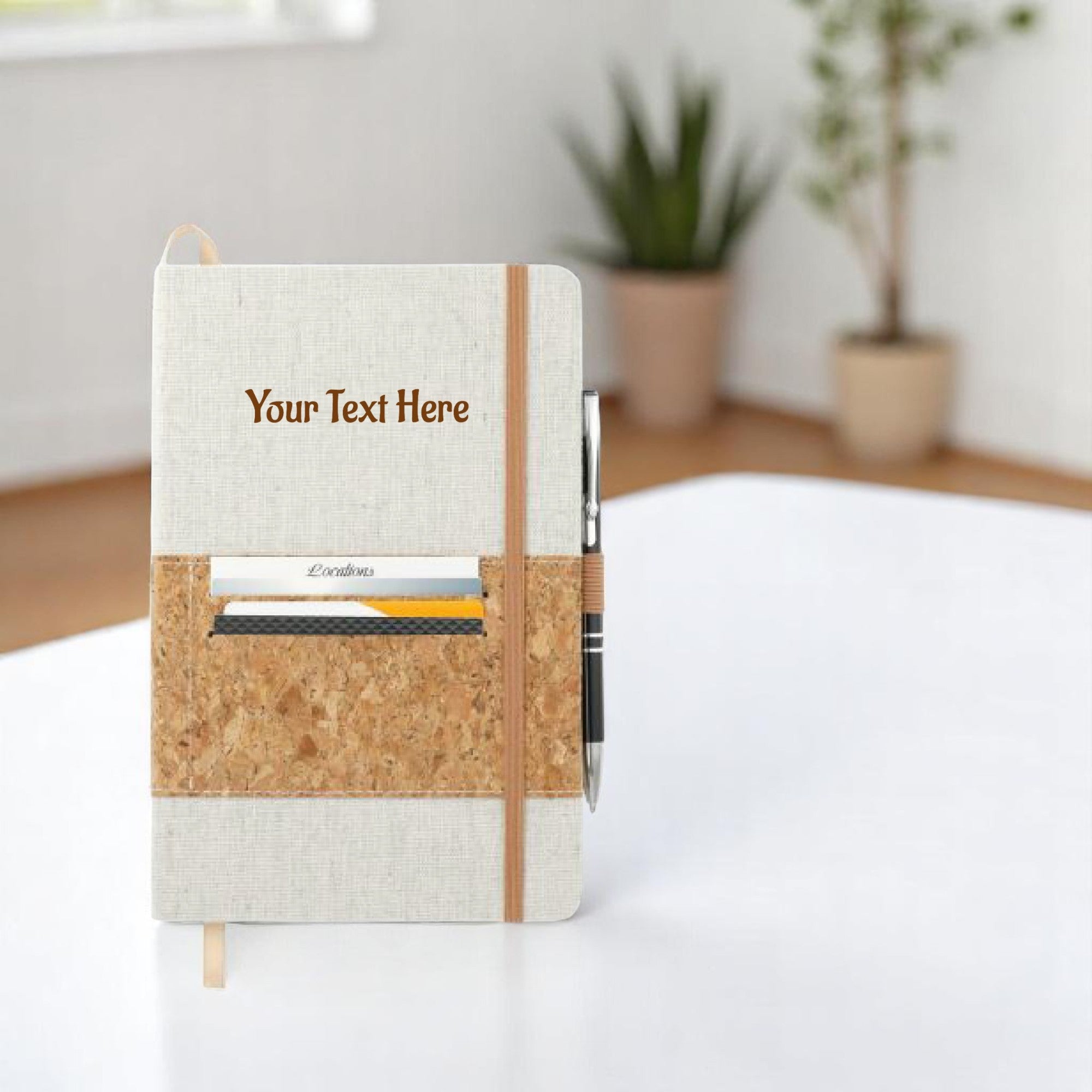 
Cork fabric notebook with Cork Pen
Sale price