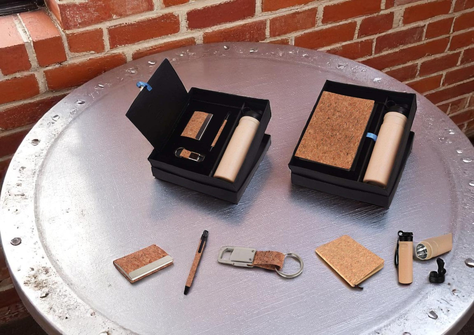 5 Piece Corporate Cork Gift Set